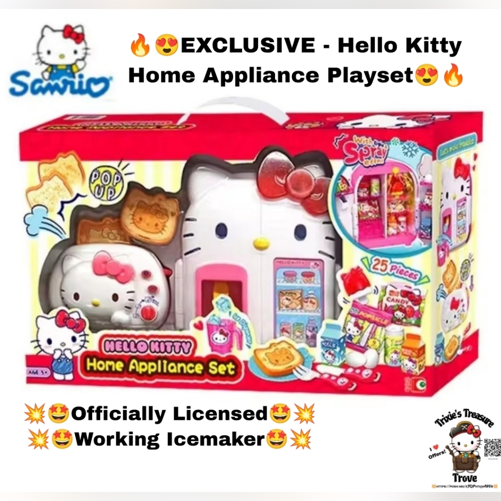EXCLUSIVE - Hello Kitty Officially Licensed Home Appliance Playset